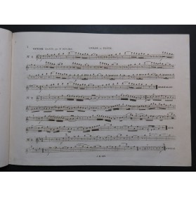 MUSARD Venise Quadrille Piano Violon Flûte Flageolet Cornet ca1845
