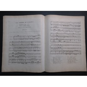 ROMAGNESI Antoine Trois Romances Chant Piano ou Harpe ca1820