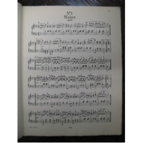 SCHUBERT Franz Tänze Pièces pour Piano 1892