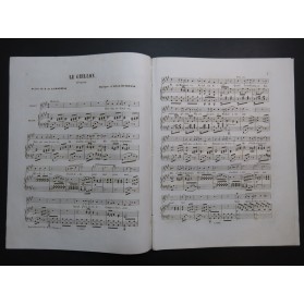 DUFRESNE Alfred Le Grillon Chant Piano ca1855