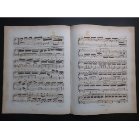 CZERNY Charles Caprice et Variations Hummel op 62 Piano ca1825