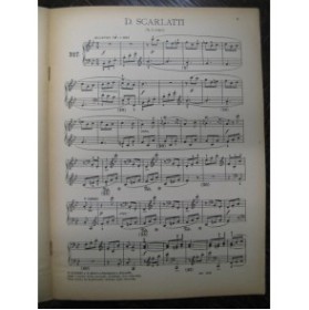 SCARLATTI D. Sonate No 327 Clavecin 1929
