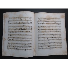 COLLMANN Père Souvenir du Bombardement de Strasbourg Chant Piano ca1870