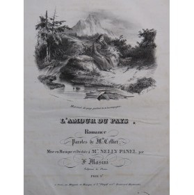 MASINI F. L'Amour du Pays...