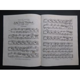 NEGRI Benoît Deux Valses à la Mazurka Une Valse à la Bohémienne Piano ca1832