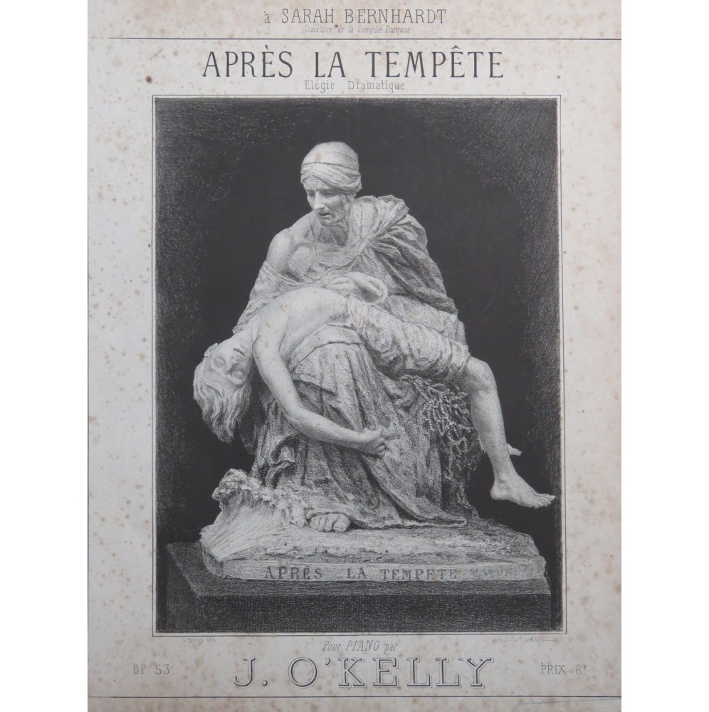 O'KELLY Joseph Après la Tempête op 53 Piano ca1876