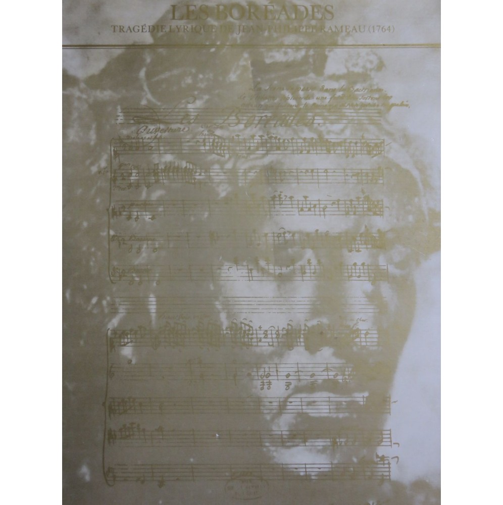 RAMEAU Jean-Philippe Les Boréades Chant Orchestre 1982