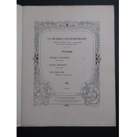 FALKENBERG BERNHEIM BAZELAIRE Pièces Piano 1913