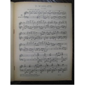 SCARLATTI D. Sonate No 15 Clavecin 1929