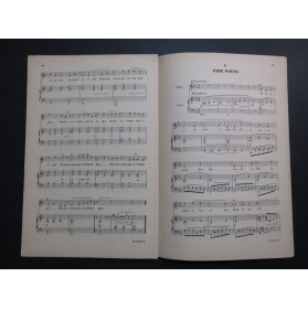 DE KERVÉGUEN Guy Cinq Mélodies Chant Piano XIXe