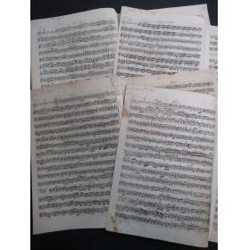 PLEYEL Ignace Six Quatuors op 1 Violon Alto Violoncelle ca1790