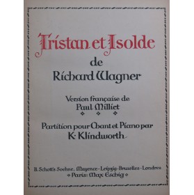 WAGNER Richard Tristan et...