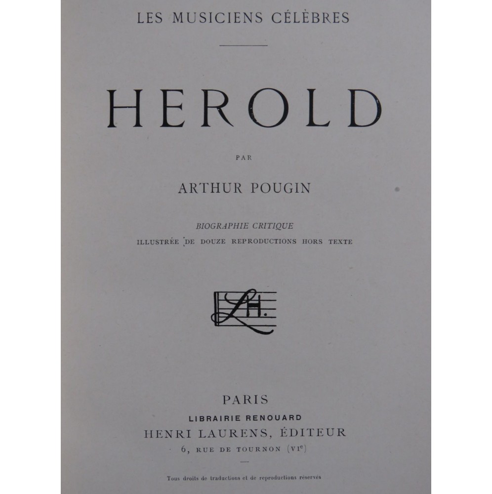 POUGIN Arthur Hérold Biographie Critique