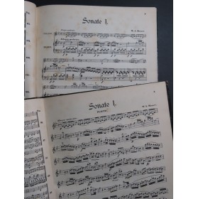 MOZART W. A. Sonates Piano Flûte