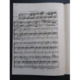 PLANTADE Charles Invitation à Zélie Signature Chant Piano ca1797