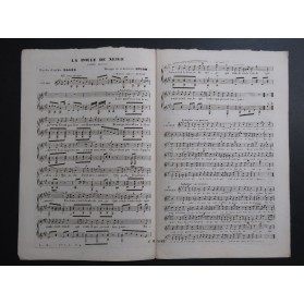 LUÇON Ferdinand La Boule de Neige Chant Guitare ca1860