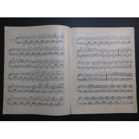 BURGMÜLLER Frédéric Grande Valse de Salon Piano XIXe