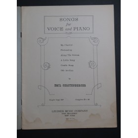 GERSTENBERGER Emil Songs Chant Piano