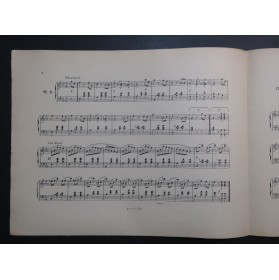 WALDTEUFEL Émile Violettes Piano ca1876