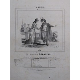 MASINI F. L'Exilé Chant...