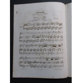 DONIZETTI G. Preghiera Chant Piano ca1840