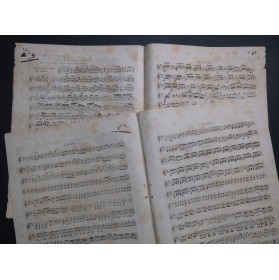 BOIELDIEU Adrien Le Calife de Bagdad Ouverture Guitare Violon ca1815