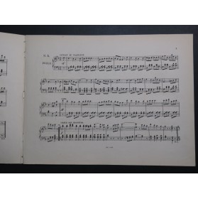 DERANSART Edouard Le Droit du Seigneur Quadrille Piano ca1880