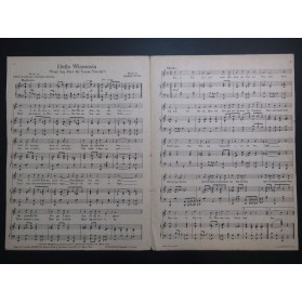 RUBY Harry Hello Wisconsin Chant Piano 1917
