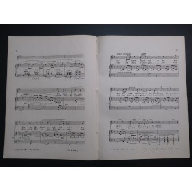 SCHULTHES Wilhelm The Portrait Chant Piano XIXe siècle