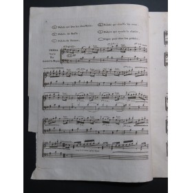 LEMOYNE Gabriel Variations Air de Mozart op 11 Signature Piano ca1795