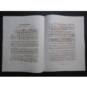 DE LATOUR Aristide La Fille de la Vallée Chant Piano 1846