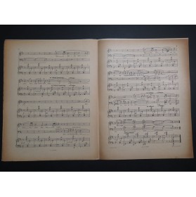 MASSENET Jules Cendrillon No 14 Duo Chant Piano 1899