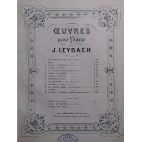 LEYBACH J. Fantaisie sur...