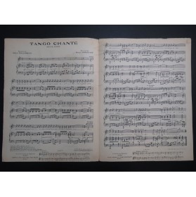 CHRISTINÉ Henri Tango Chanté Chant Piano 1921