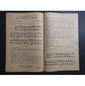 La Pâte à Sidi Charles Gonzalez Dédicace Blébus Chant Piano 1943