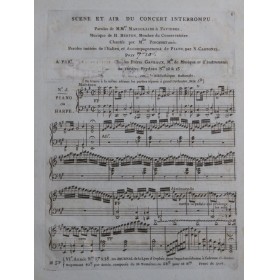 BERTON H. Le Concert...