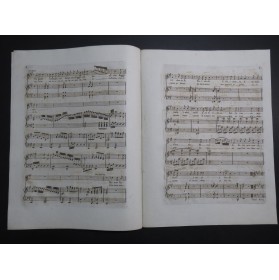 BERTON H. Le Concert Interrompu No 5 Chant Piano ou Harpe ca1810