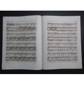 BERTON H. Le Concert Interrompu No 5 Chant Piano ou Harpe ca1810