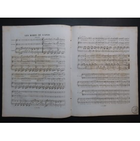 CLAPISSON Louis Les Bord de L'Anio Chant Piano ca1830
