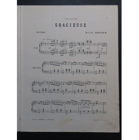 ARNAUD Eugène Gracieuse Piano