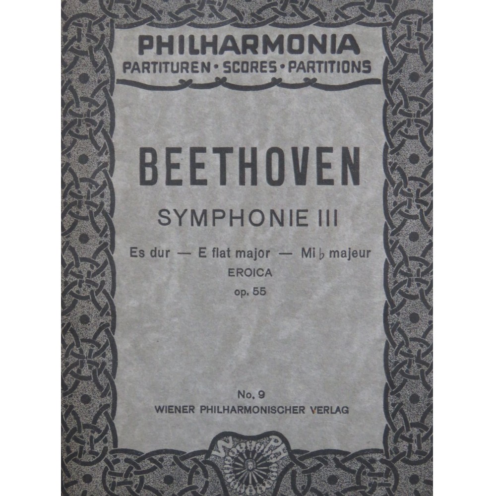 BEETHOVEN Symphonie No 3 Orchestre