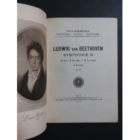 BEETHOVEN Symphonie No 3 Orchestre