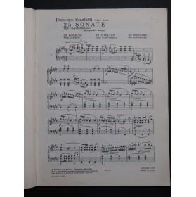 SCARLATTI D. 25 Sonates Clavecin 1972