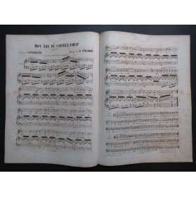 POIGNÉE E. Mon Ame Où Courez-Vous ? Chant Piano ca1850