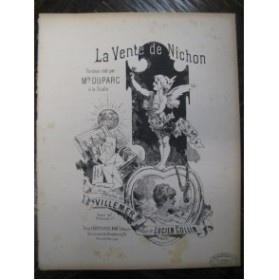 COLLIN Lucien La Vente de Nichon Chant Piano XIXe