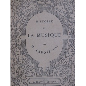 LAVOIX Fils H. Histoire de...