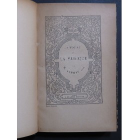 LAVOIX Fils H. Histoire de la Musique