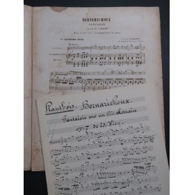 VICQ Edouard Bernarichoux op 7 Piano Hautbois ca1860