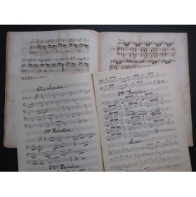 VICQ Edouard Bernarichoux op 7 Piano Hautbois ca1860