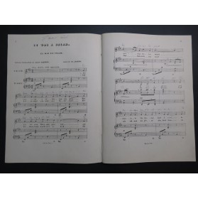 LASSEN Edouard It was a dream ! Chant Piano XIXe